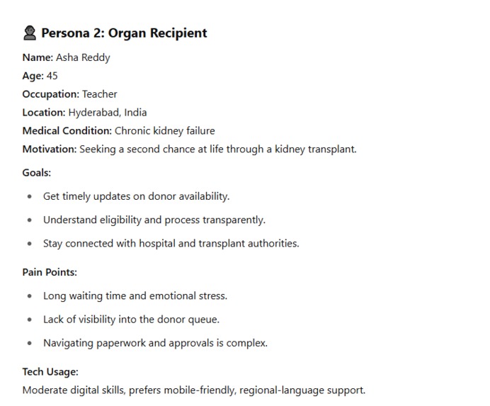 Organ Donation Platform – screenshot 4