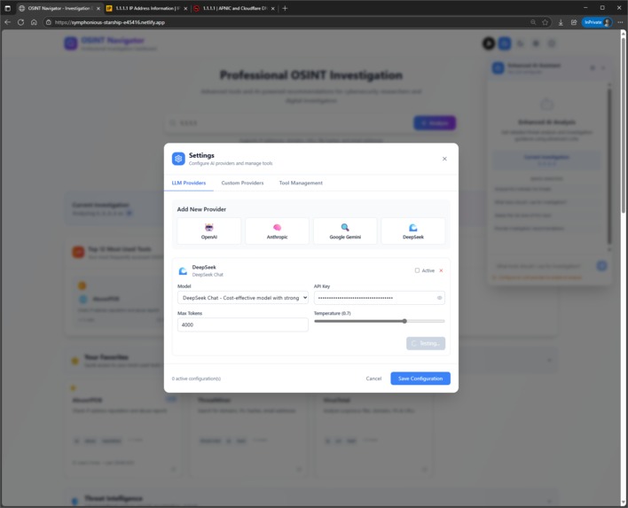 OSINT Tools Hub – screenshot 5