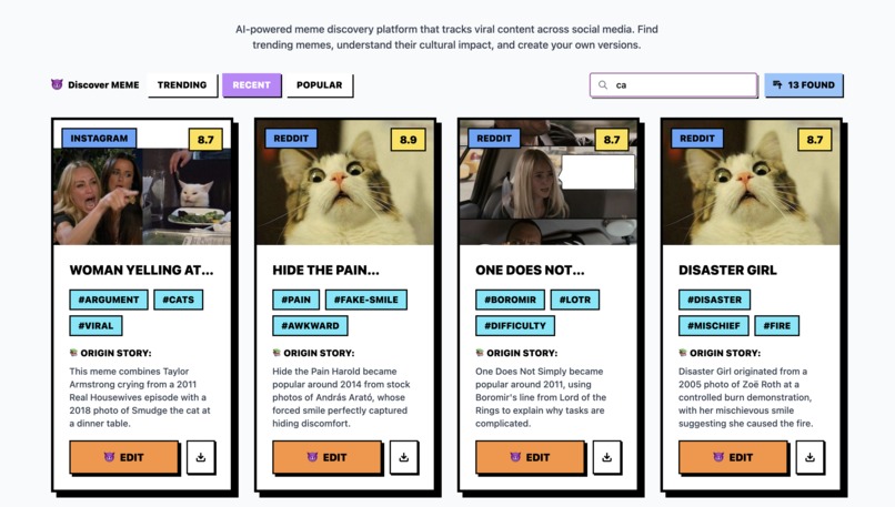 memehunt – screenshot 6