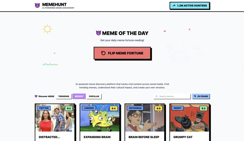 memehunt – screenshot 1