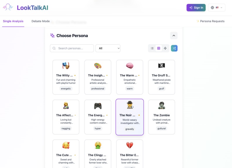 LookTalkAI – screenshot 3