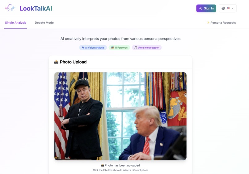 LookTalkAI – screenshot 1