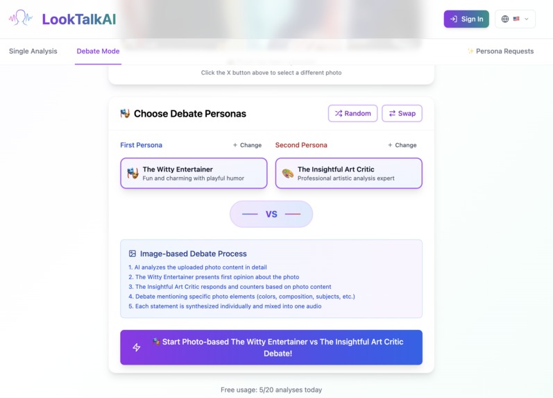LookTalkAI – screenshot 8