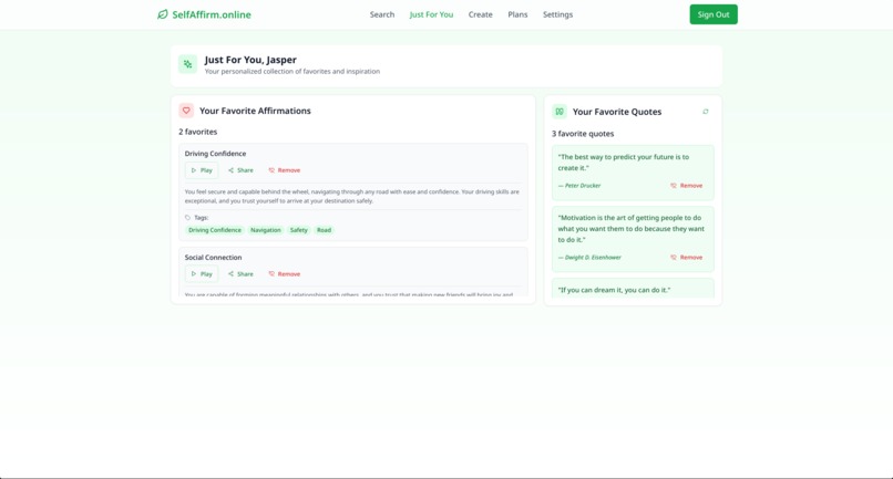 Self Affirm Online – screenshot 8