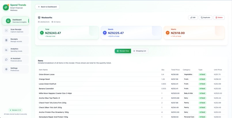 Spend Trends – screenshot 4