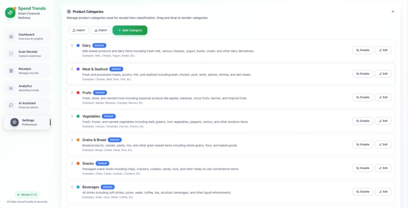 Spend Trends – screenshot 5