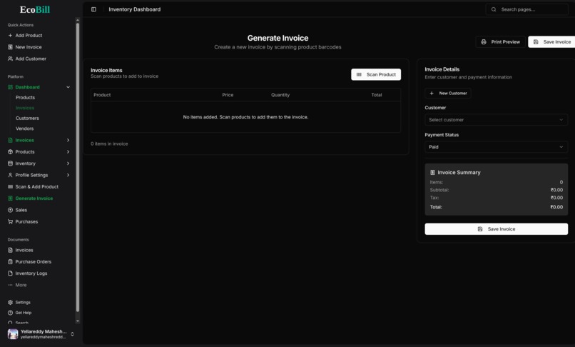 Eco Bill – screenshot 2