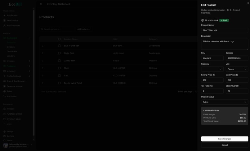 Eco Bill – screenshot 3