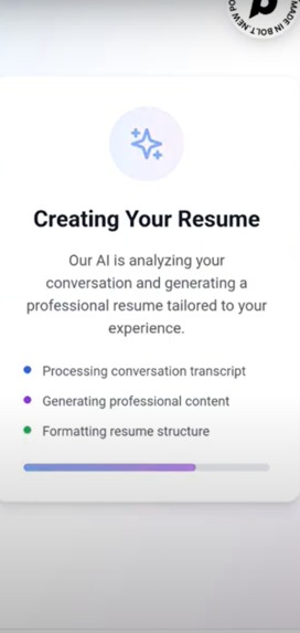 Whisper Resume – screenshot 3