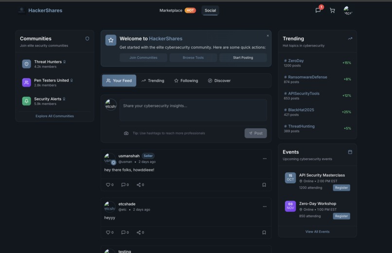 HackerShares – screenshot 3
