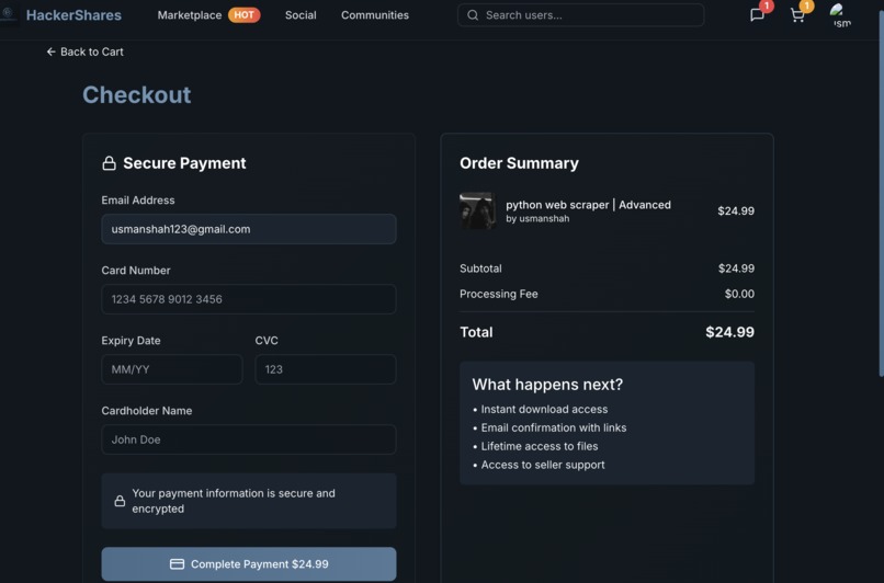 HackerShares – screenshot 10
