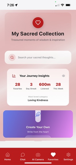 Personalized Daily Affirmation Mobile App – screenshot 6