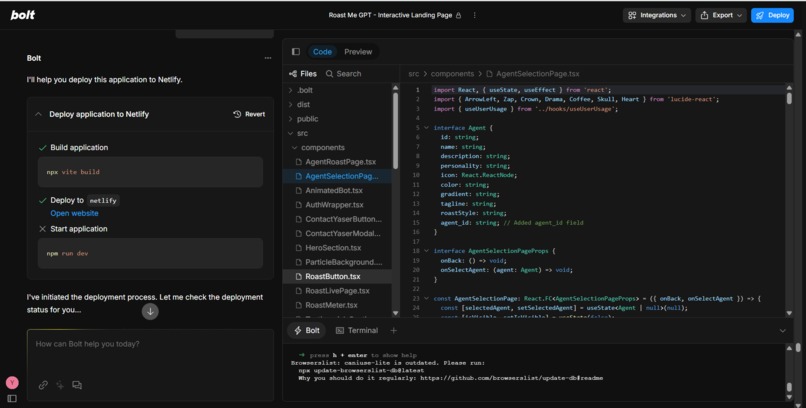 RoastMeGPT – screenshot 3