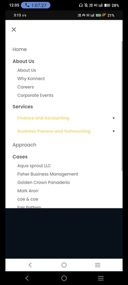 Konnectbooks website  – screenshot 2