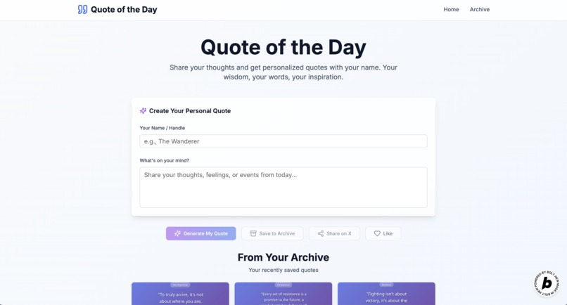 Quote of the Day – screenshot 2