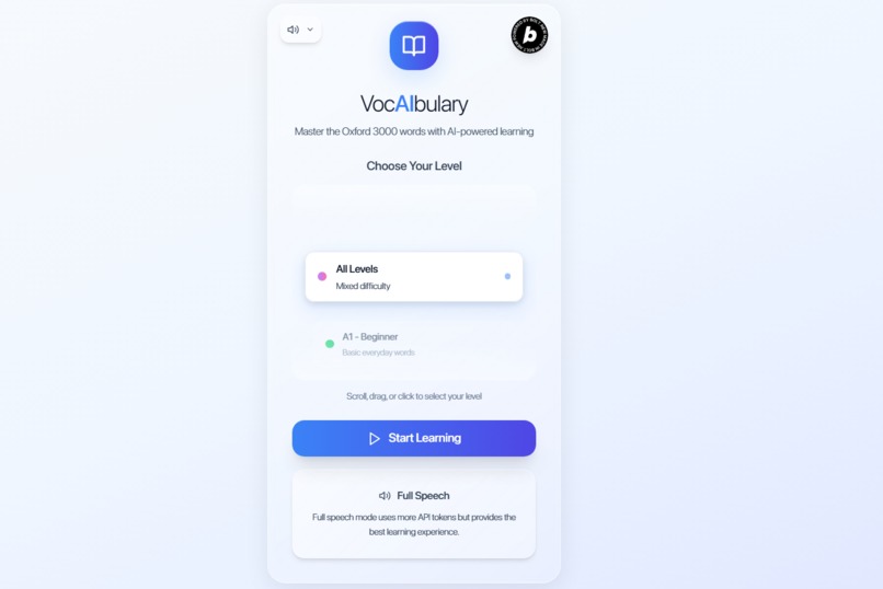 VocAIbulary – screenshot 1