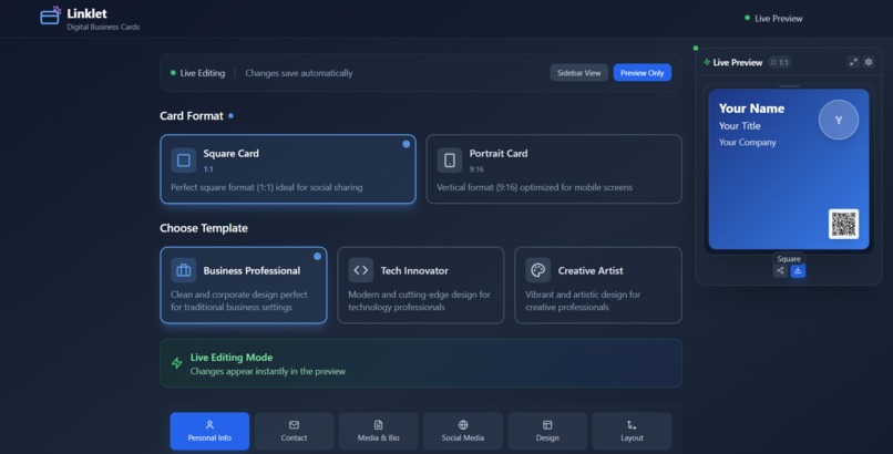Linklet – screenshot 1