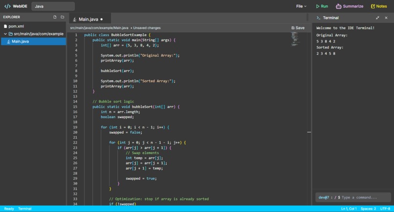 Personalized-IDE – screenshot 3