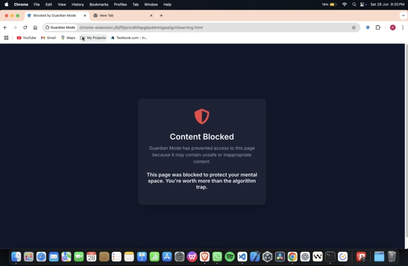Guardian Mode – Block Adult Sites Before They Load – screenshot 3