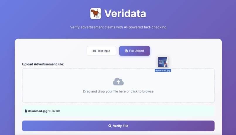 VeriData – screenshot 4