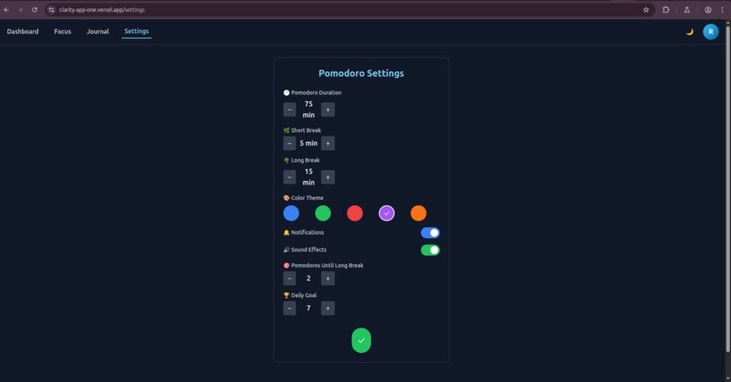 Clarity  – screenshot 6