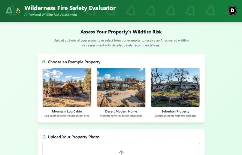 Wilderness Fire Safety Evaluator – screenshot 1