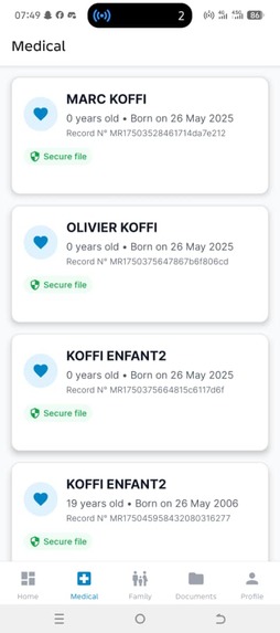 CareMap – screenshot 3