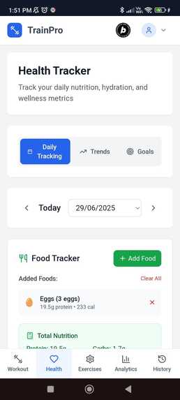 TrainPro – screenshot 6