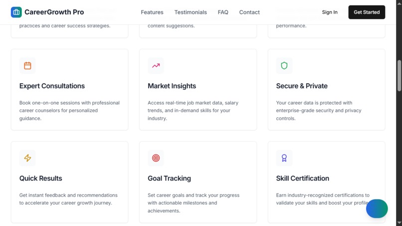 CareerGrowth Pro -AI Powered Guidance – screenshot 5
