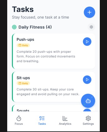 FocusFlow – screenshot 3