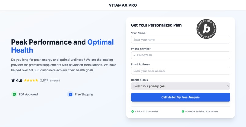 Conversational AI using Elevenlabs API on website – screenshot 1