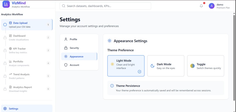 VizMind – screenshot 3