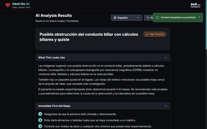 Heal Me AI – screenshot 5