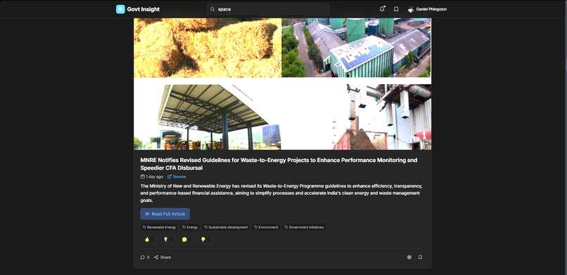 Govt Inisght – screenshot 3