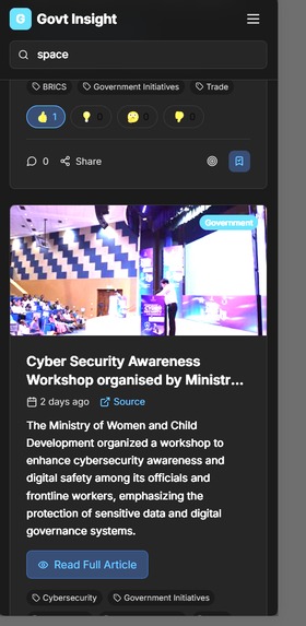 Govt Inisght – screenshot 4