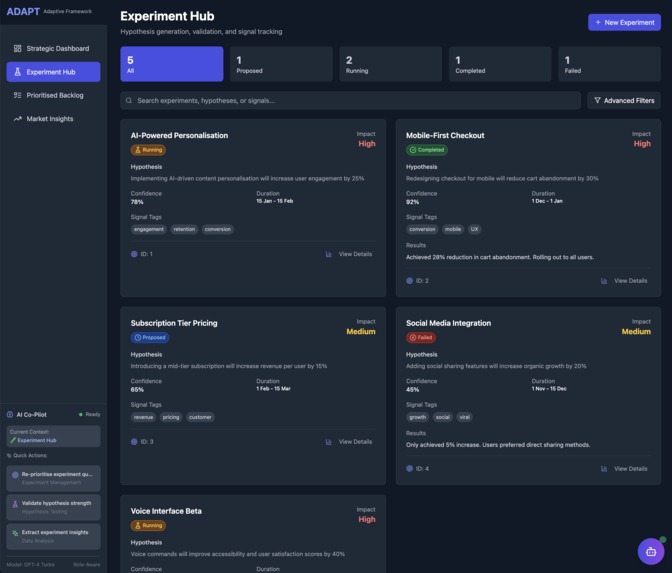 ADAPT - The Adaptive Product Framework – screenshot 10