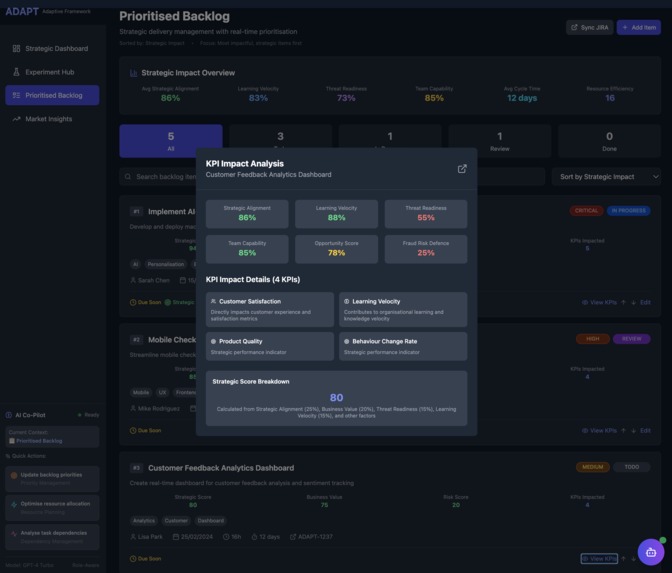 ADAPT - The Adaptive Product Framework – screenshot 15