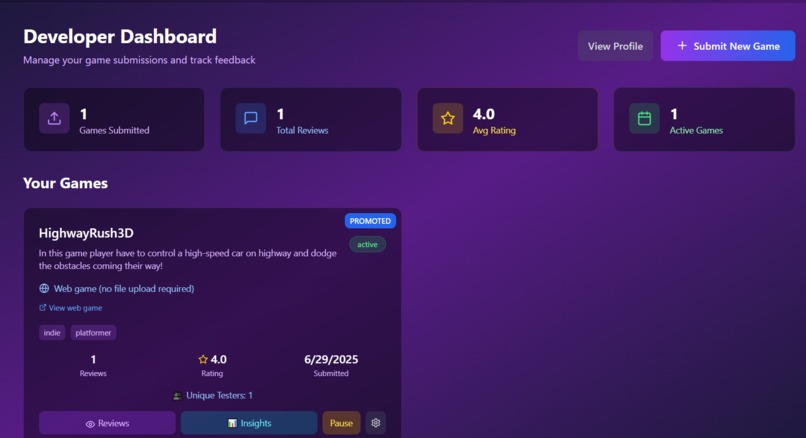 TestArena – screenshot 3