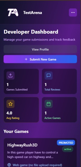 TestArena – screenshot 5
