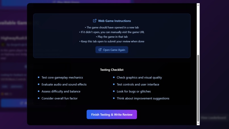 TestArena – screenshot 8