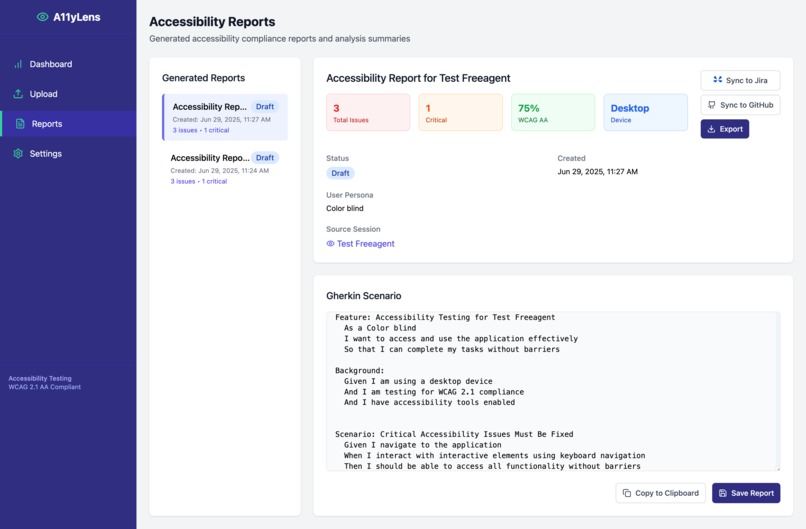 UXTestLens – screenshot 1