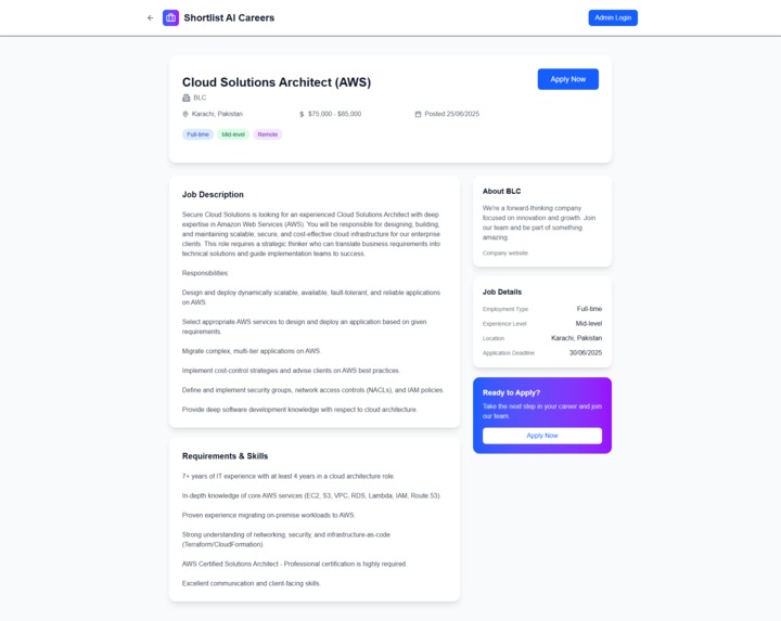 Shortlist AI – screenshot 10