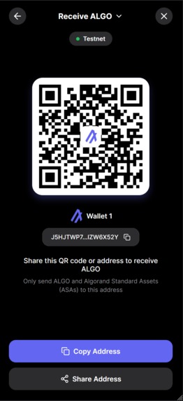 Algohub Wallet – screenshot 4
