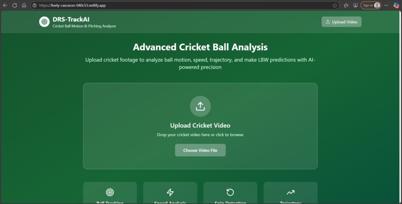 DRS-TrackAI – screenshot 1