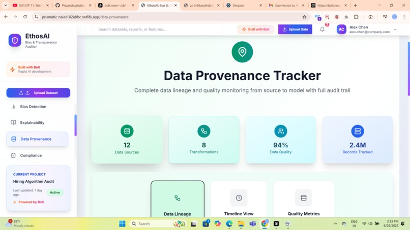EthosAI: Bias & Decision Transparency Auditor – screenshot 6