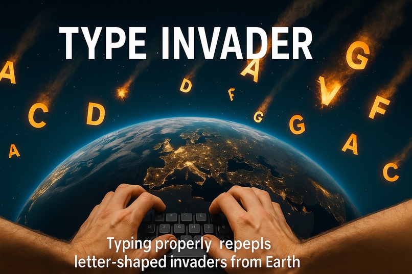 TYPE INVADER – screenshot 1