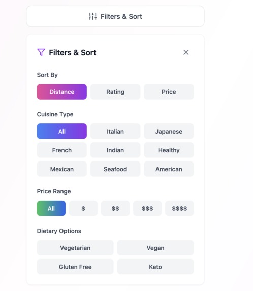 FOODSWIPE – screenshot 3