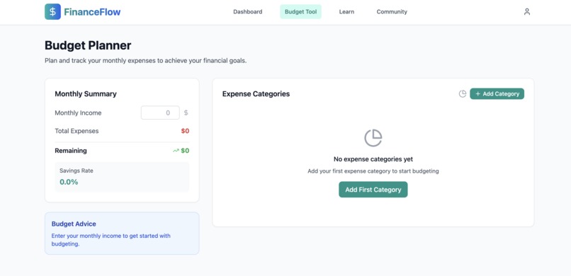 Finance Flow – screenshot 2