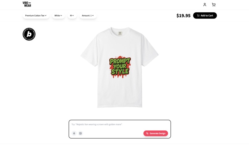 VIBE-WEAR.ai – screenshot 1