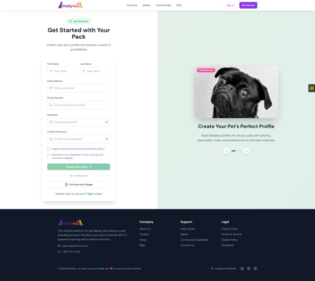 PetifyNow- A Platform which is for Pets. – screenshot 2